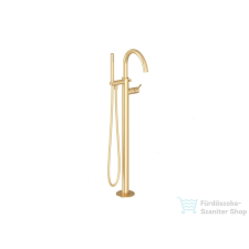 Ravak Espirit szabadonálló kádcsaptelep zuhanyszettel, Gold brushed X070615 csaptelep