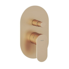 Ravak Kád csaptelep Ravak Eleganta vakolat alatti résszel együtt csiszolt rozéarany X070372 csaptelep