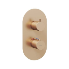 Ravak Kád csaptelep Ravak Espirit vakolat alatti rész nélkül csiszolt rozéarany X070363 csaptelep