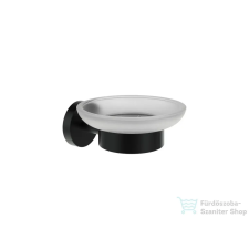 Ravak Kona KN 200 szappantartó tálkával, matt fekete X07P1308 fürdőszoba kiegészítő