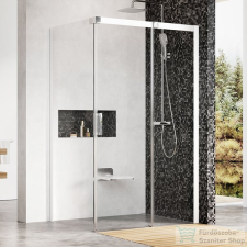 Ravak MATRIX MSDPS-100/100 J 100x100 cm-es jobbos tolóajtós zuhanykabin,Fehér+transparent 0WPAA100Z1 kád, zuhanykabin