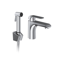 Ravak Mosdó csaptelep Ravak Flat bidé zuhannyal króm X070438 csaptelep