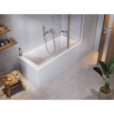 Ravak Natural 170x75 akrilkád fehér XC00100111 kád, zuhanykabin