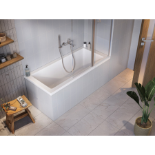 Ravak Natural 180x80 akrilkád fehér kád, zuhanykabin