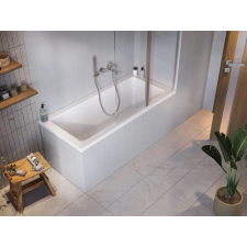 Ravak Natural 180x80 akrilkád fehér kád, zuhanykabin
