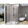 Ravak PIVOT PDOP2+PPS 100x100 cm-es nyílóajtós zuhanykabin fix oldalfallal,króm/transparent 03GA0C00Z1SET100PPS100