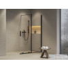 Ravak ROLL 100 cm-es walk-in zuhanyfal, fekete/transparent X9WVA0300Z1