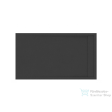 Ravak Sandstone Pro zuhanytálca 160x90 matt fekete XA03S743010 kád, zuhanykabin