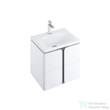 Ravak SD BALANCE 500 50x46,5 cm-es 2 fiókós szekrény Balance mosdóhoz,vagy pulthoz,fehér/grafit X000001365 fürdőszoba bútor