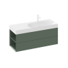 Ravak SD Lite 120 B fürdőszobai szekrény mosdó alá Grey Green