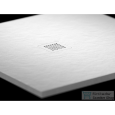 Ravak Slate Pro zuhanytálca 100x90 matt fehér XA03A731010 kád, zuhanykabin