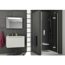 Ravak SMSD2-120 (A) bal (króm+transparent) kád, zuhanykabin