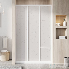 Ravak SUPERNOVA ASDP3-80 80 cm-es tolóajtó,Fehér+Pearl 00V401R211 kád, zuhanykabin