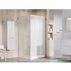 Ravak SUPERNOVA ASDP3+APSS 120x80 cm-es tolóajtós zuhanykabin fix oldalfallal,fehér/pearl 00VG01R211SET120APSS80