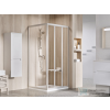 Ravak SUPERNOVA ASDP3+APSS 130x80 cm-es tolóajtós zuhanykabin fix oldalfallal,szatén/transparent 00VJ0UR2Z1SET130APSS80