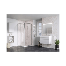 Ravak Supernova II SRV2-80 195 S fél zuhanykabin, szatén + Transparent kád, zuhanykabin