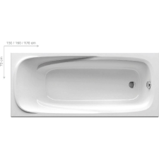  Ravak Vanda II 150x70 snowwhite szögletes akrilkád kád, zuhanykabin