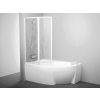 Ravak VSK2 Rosa 160 balos kádparaván,Fehér+rain 76L9010041