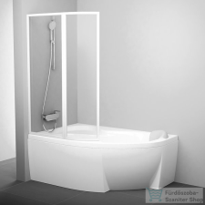 Ravak VSK2 Rosa 170 balos kádparaván,Fehér+transparent 76LB0100Z1 kád, zuhanykabin