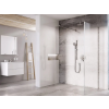 Ravak Walk-In Corner 120x90 cm-es zuhanyfal 120 cm-es merevítővel,króm/transparent GW1CG7C0SZ1