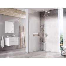 Ravak Walk-in zuhanyparaván 100 cm Ravak Walk In Wall GW9WA0C0SZ1 kád, zuhanykabin