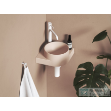 Ravak Yard 28 C kézmosó csaptelep furattal, alabaster pink XJX0G228000 szaniter