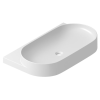 Ravak Yard mosdótál 80.5x50 cm félkör alakú fehér XJX01280002