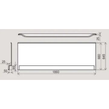  Ravak You elolap 175 A Feh.CZ021W0A00 kád, zuhanykabin