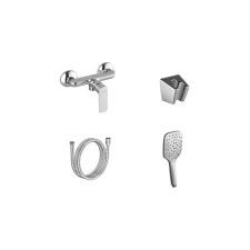 Ravak Zuhany csaptelep Ravak Classic zuhanyszettel együtt 150 mm fekete X07S118 csaptelep