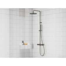 Ravak Zuhanyrendszer Ravak Espirit termosztatikus csapteleppel csiszolt grafit X070497 csaptelep