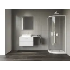 Ravak Zuhanysarok negyedkör 90x90 cm Ravak Blix II 3BM70E00Z1 kád, zuhanykabin