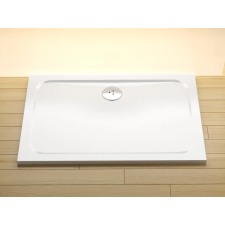 Ravak Zuhanytálca Négyszögletes Ravak GalaxyPro Chrome 90x100 cm öntött márvány fehér XA04A701010 kád, zuhanykabin