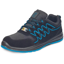 Raven Sporty S1P ESD SR Fekete/Kék Munkavédelmi szandál - 47 munkavédelmi cipő