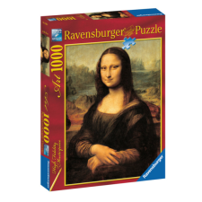 Ravensburger 1000 db-os Art puzzle - Da Vinci - Mona Lisa (15296) puzzle, kirakós