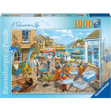 Ravensburger 1000 db-os puzzle - A Fisherman's life (16921) puzzle, kirakós