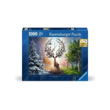 Ravensburger 1000 db-os puzzle - A varázslatos szarvas és a négy évszak (12001088) puzzle, kirakós