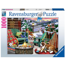 Ravensburger 1000 db-os puzzle - After Skiing (17474) puzzle, kirakós