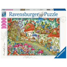 Ravensburger 1000 db-os puzzle - Aranyos gombaházikók (16997) puzzle, kirakós