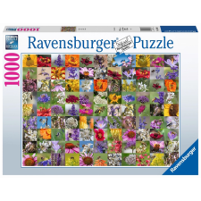 Ravensburger 1000 db-os puzzle - Bee Collage (17386) puzzle, kirakós