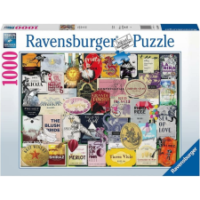 Ravensburger 1000 db-os puzzle - Borcímkék (16811) puzzle, kirakós