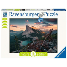 Ravensburger 1000 db-os puzzle - Nature Edition - A Sziklás-hegység este (15011) puzzle, kirakós