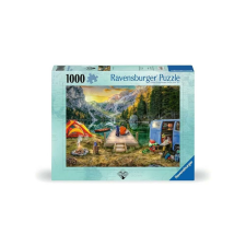 Ravensburger 1000 db-os puzzle - Nyugodt kempingezés (12000076) puzzle, kirakós