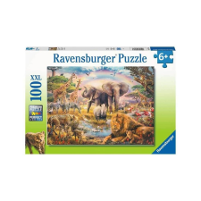 Ravensburger 100 db-os XXL puzzle - Afrikai szavanna (13284) puzzle, kirakós
