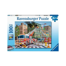 Ravensburger 100 db-os XXL puzzle - Tűzoltóautók (13329) puzzle, kirakós