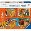 Ravensburger 12004025 4 Az 1-ben Puzzle 12,16,20,24 db - Az Oroszlánkirály (4005555040255)