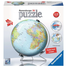 Ravensburger (12436) Földgömb gyerekeknek 540 db-os 3D puzzle puzzle, kirakós