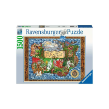 Ravensburger 1500 db-os puzzle - A vihar (16952) puzzle, kirakós