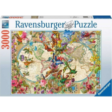 Ravensburger 171170 Pillangós világtérkép 3000 db (17117) puzzle, kirakós