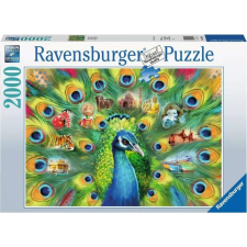 Ravensburger 2000 db-os Puzzle - Páva 16567 (GXP-817168) puzzle, kirakós