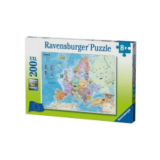 Ravensburger 200 db-os XXL puzzle - Európa (12841) puzzle, kirakós